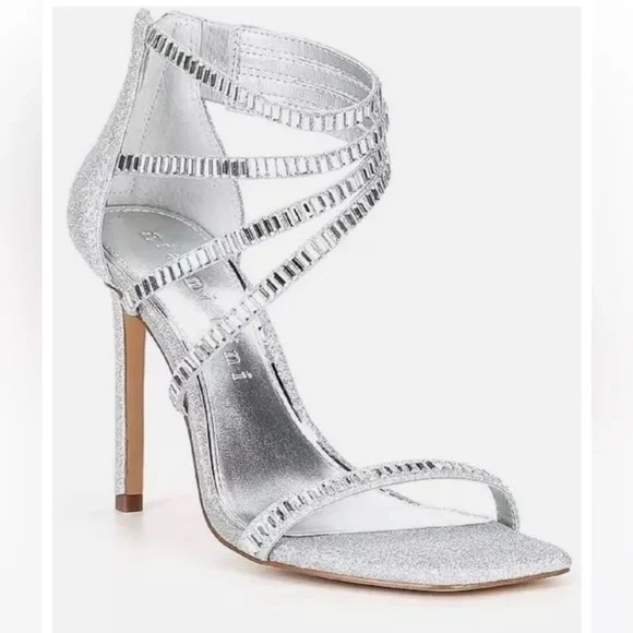 Gianni Bini Women's Shawn Sparkle Embellished Strappy Dress Sandals - Picture 1 of 2